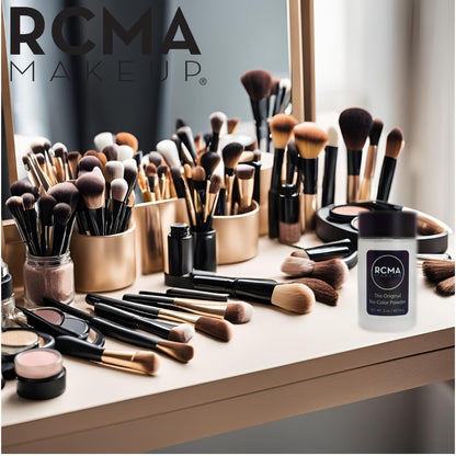 RCMA No-Color Powder – Professional Translucent Setting Powder for All Skin Types (3 oz) Avelisse