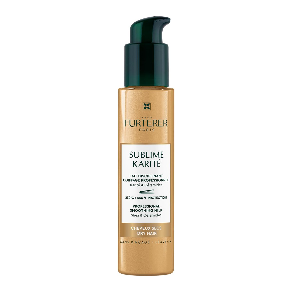 René Furterer Sublime Karité Professional Smoothing Milk - Shea Butter, Ylang-Ylang Essential Oil & Ceramides, 3.3 fl oz - görsel 1