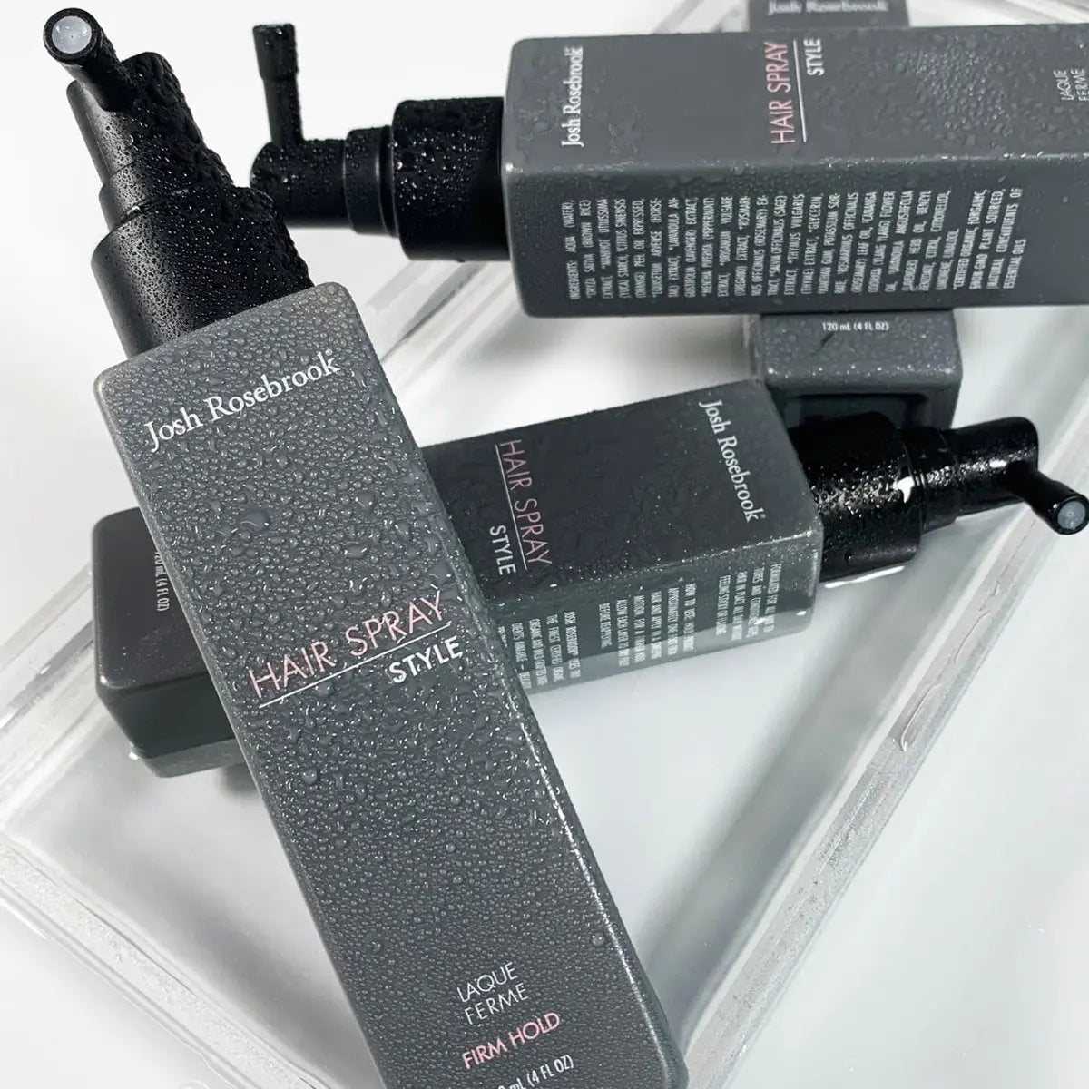 Josh Rosebrook Firm Hold Hair Spray – Natural Styling Spray for Healthy Hair Growth, 4 oz Avelisse