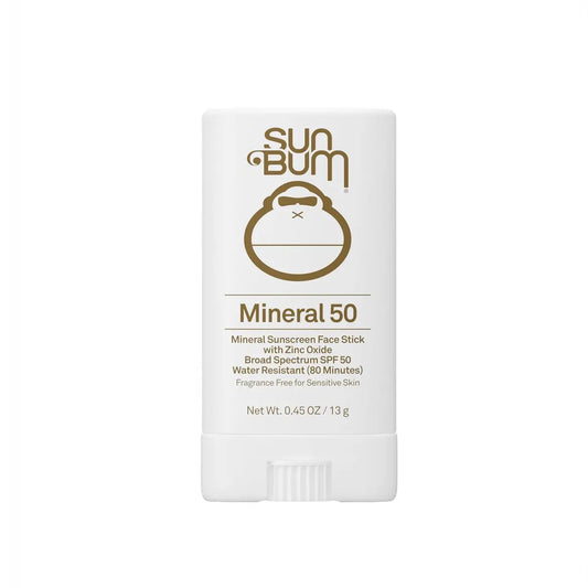 Sun Bum Mineral SPF 50 Face Stick Sunscreen – Water-Resistant, Reef-Safe, Broad Spectrum with Vitamin E – Travel-Friendly 0.53 oz Avelisse