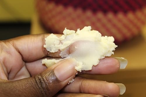 Raw Organic Ivory Shea Butter 5LB Pail – Clean, Ready-to-Use African Shea Butter for Body Butters, Soap Making, Haircare, Skincare & DIY Beauty Avelisse