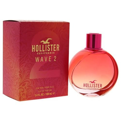 Hollister Wave 2 Eau de Parfum Spray for Men and Women, 3.4 fl oz Avelisse