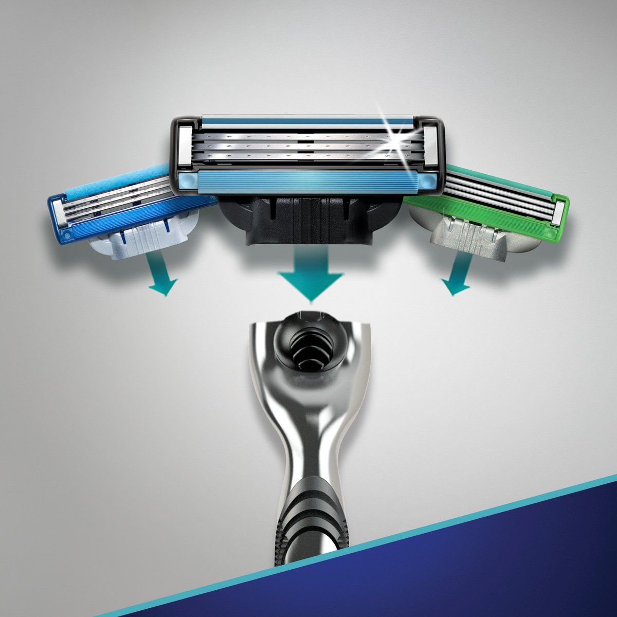 Gillette Mach3 Men's Razor – Handle & 3 Blade Refills for a Smooth, Close Shave - görsel 15
