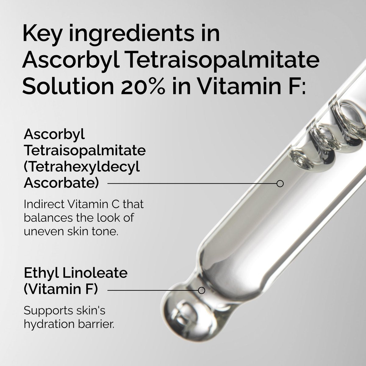 The Ordinary Ascorbyl Tetraisopalmitate Solution 20% in Vitamin F – Hydrating Vitamin C Oil for Even Skin Tone, 1 Fl Oz Avelisse