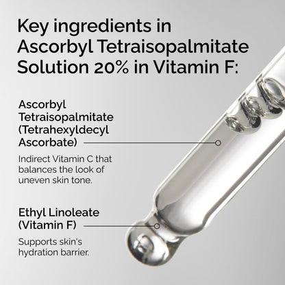 The Ordinary Ascorbyl Tetraisopalmitate Solution 20% in Vitamin F – Hydrating Vitamin C Oil for Even Skin Tone, 1 Fl Oz Avelisse