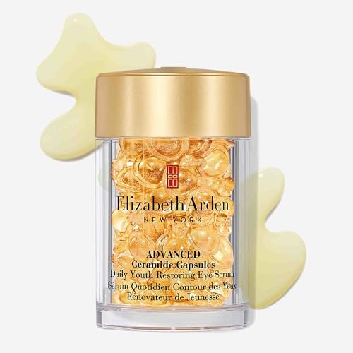 Elizabeth Arden Advanced Ceramide Eye Serum Capsules, Youth Restoring Daily Eye Care, 60 Count Avelisse