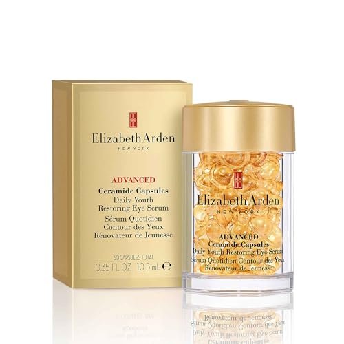 Elizabeth Arden Advanced Ceramide Eye Serum Capsules, Youth Restoring Daily Eye Care, 60 Count Avelisse