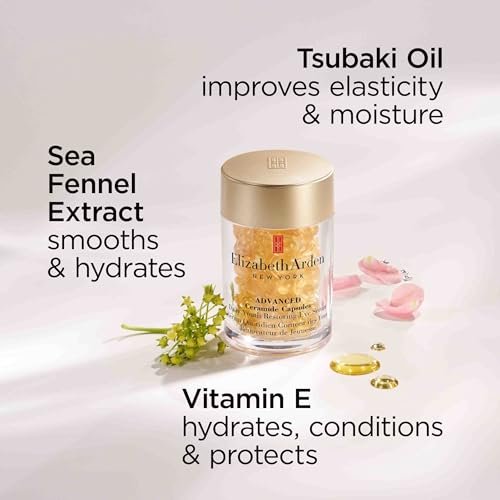 Elizabeth Arden Advanced Ceramide Eye Serum Capsules, Youth Restoring Daily Eye Care, 60 Count Avelisse