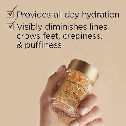 Elizabeth Arden Advanced Ceramide Eye Serum Capsules, Youth Restoring Daily Eye Care, 60 Count Avelisse