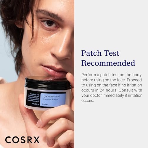 COSRX Hyaluronic Acid Moisturizing Cream – Long-Lasting Hydration for Sensitive Skin, 3.52 oz Avelisse