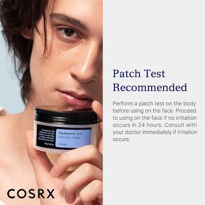 COSRX Hyaluronic Acid Moisturizing Cream – Long-Lasting Hydration for Sensitive Skin, 3.52 oz Avelisse
