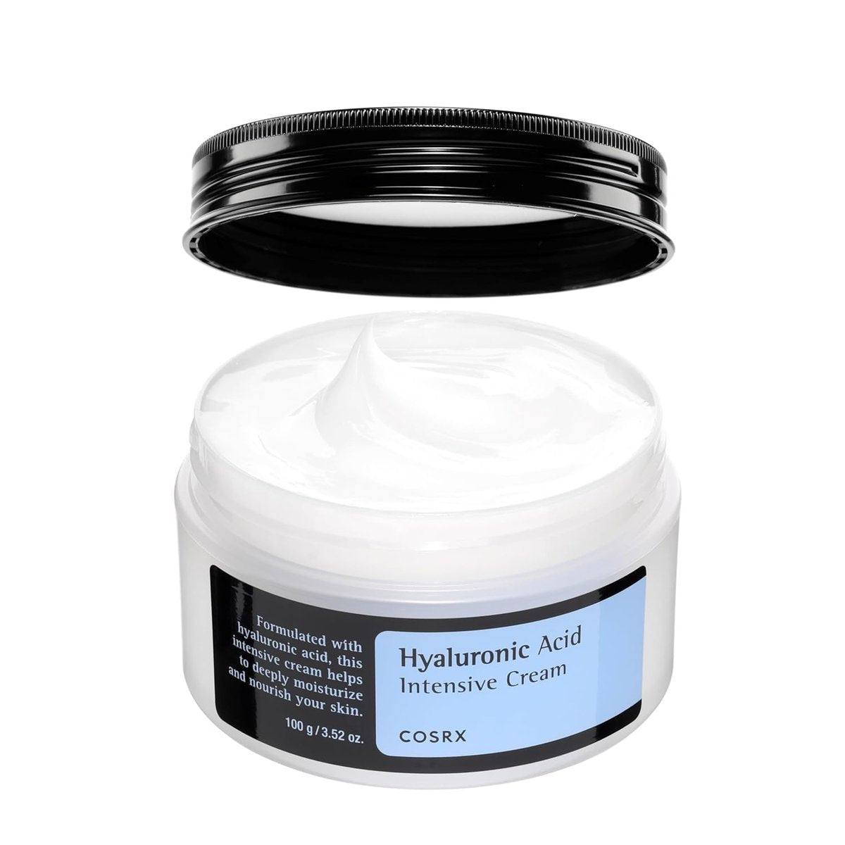 COSRX Hyaluronic Acid Moisturizing Cream – Long-Lasting Hydration for Sensitive Skin, 3.52 oz Avelisse