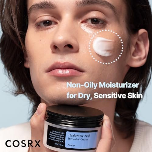 COSRX Hyaluronic Acid Moisturizing Cream – Long-Lasting Hydration for Sensitive Skin, 3.52 oz Avelisse