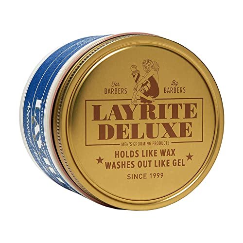 Layrite Natural Matte Cream 10.5 oz - Lightweight Hair Styling Cream for Men Avelisse