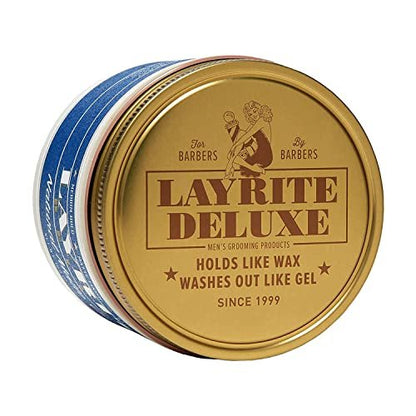 Layrite Natural Matte Cream 10.5 oz - Lightweight Hair Styling Cream for Men Avelisse