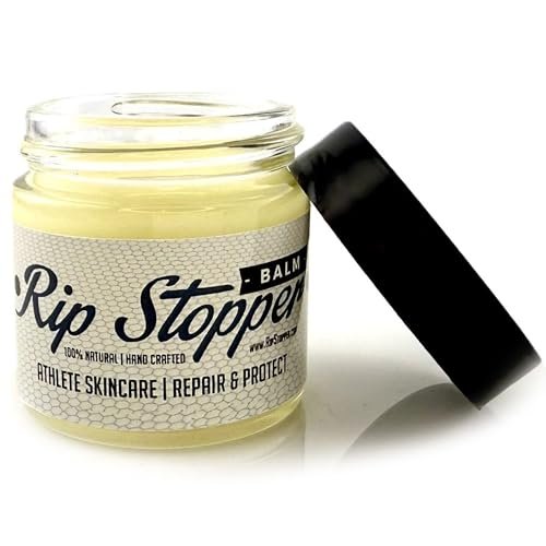 Rip Stopper Skin Balm for Athletes 1oz – Natural Repair & Prevention for Rips, Tears & Blisters Avelisse