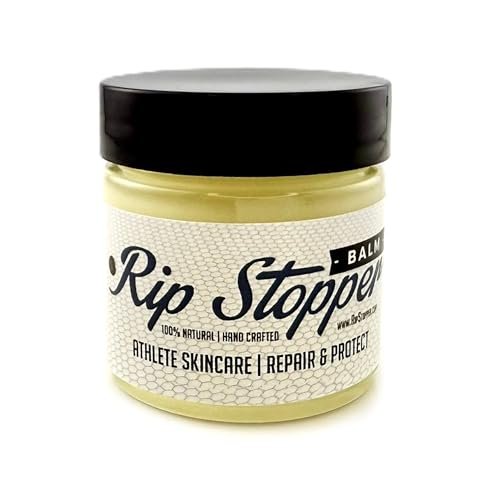 Rip Stopper Skin Balm for Athletes 1oz – Natural Repair & Prevention for Rips, Tears & Blisters Avelisse