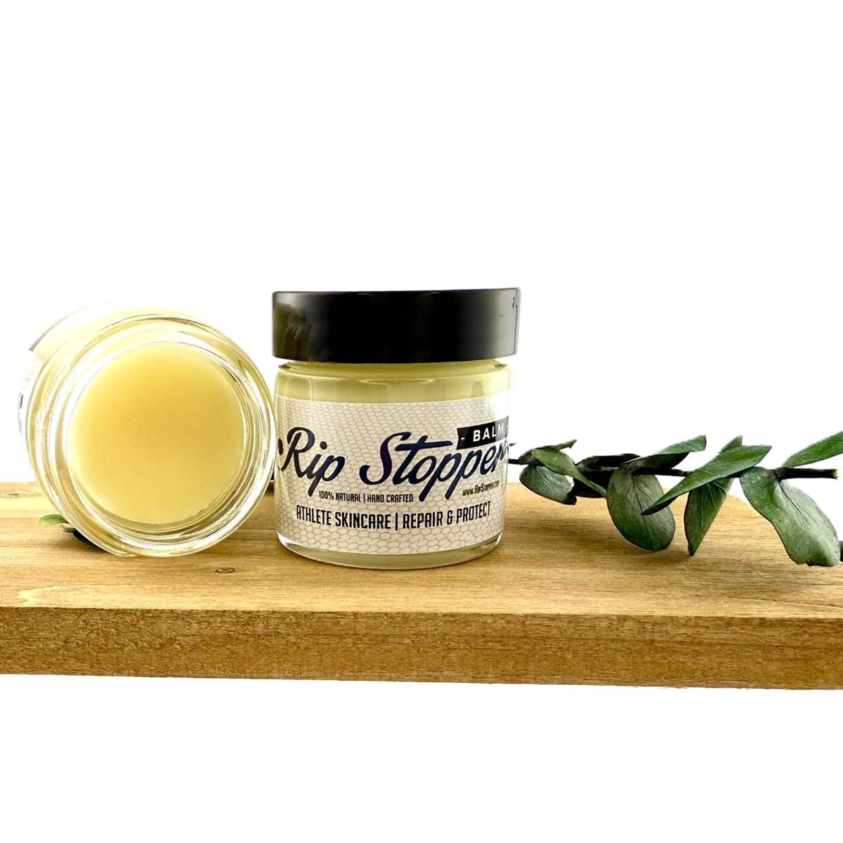 Rip Stopper Skin Balm for Athletes 1oz – Natural Repair & Prevention for Rips, Tears & Blisters Avelisse