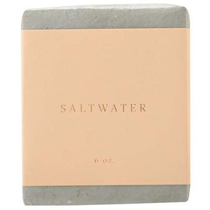 Saipua Soaps Saltwater Soap - 6 oz Handmade Artisan Soap Bar
