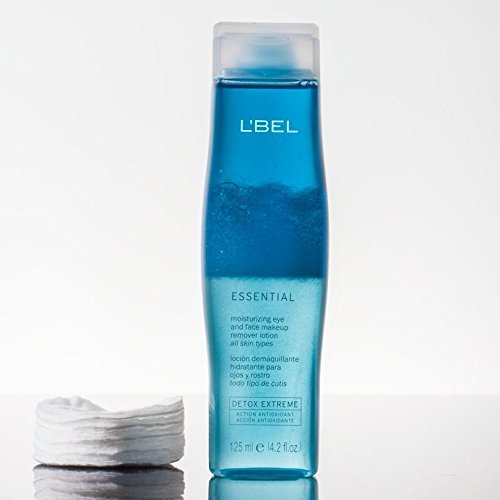 L'Bel Essential Moisturizing Eye and Face Makeup Remover Lotion for All Skin Types Avelisse