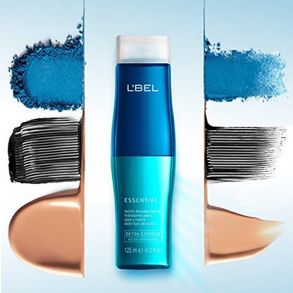 L'Bel Essential Moisturizing Eye and Face Makeup Remover Lotion for All Skin Types Avelisse