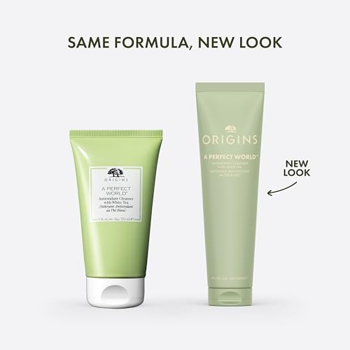 Origins A Perfect World Antioxidant Cleanser for Dry and Combination Skin, with White Tea & Glycerin, 5 Fl Oz Avelisse