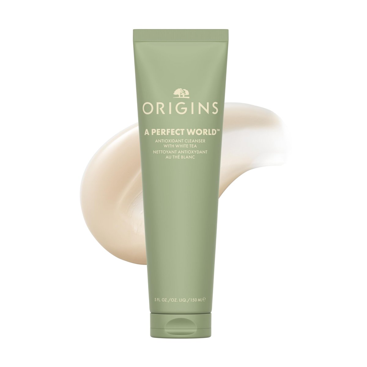 Origins A Perfect World Antioxidant Cleanser for Dry and Combination Skin, with White Tea & Glycerin, 5 Fl Oz Avelisse