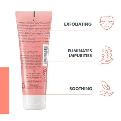 Avène Gentle Exfoliating Gel with Niacinamide | Non-Comedogenic Pore Scrub, 2.5 oz Avelisse