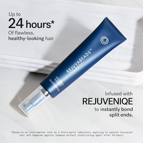MONAT Rejuvabeads Leave-in Split End Mender with Rejuveniqe Oil – Lightweight Serum for Healthier Hair, 2.4 fl oz Avelisse