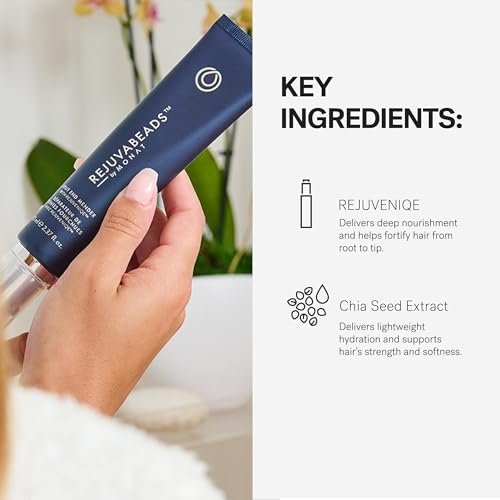 MONAT Rejuvabeads Leave-in Split End Mender with Rejuveniqe Oil – Lightweight Serum for Healthier Hair, 2.4 fl oz Avelisse
