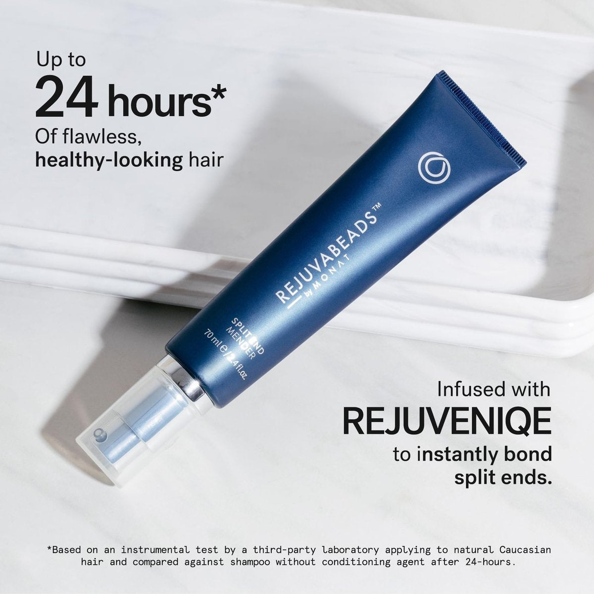 MONAT Rejuvabeads Leave-in Split End Mender with Rejuveniqe Oil – Lightweight Serum for Healthier Hair, 2.4 fl oz Avelisse