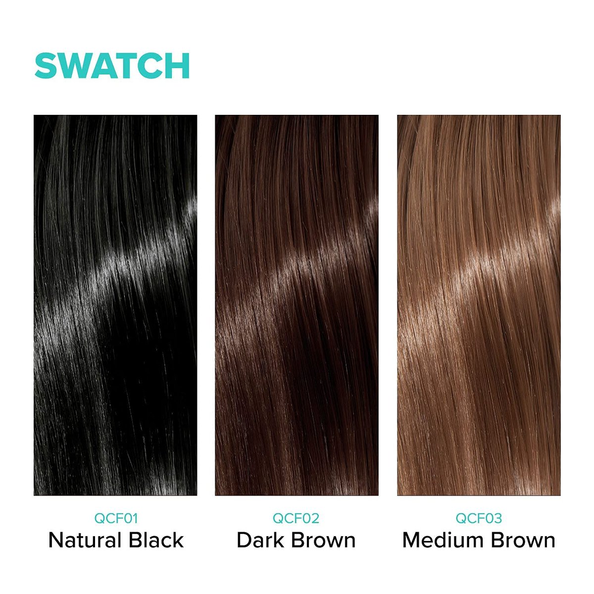 Kiss Quick Cover Root Touch Up Thickening Fiber Spray - Natural Black (3.38 oz) - görsel 9