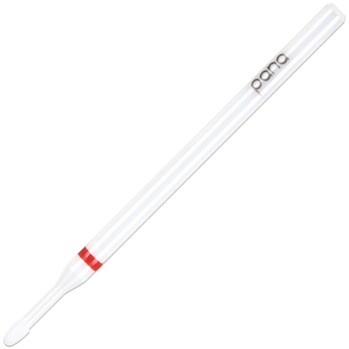 PANA 3/32" Cuticle Clean White Ceramic Nail Carbide Bit – Fine Grit (F) for Precision Nail Care - görsel 1