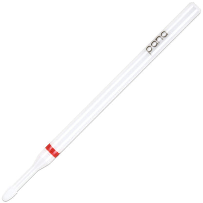 PANA 3/32" Cuticle Clean White Ceramic Nail Carbide Bit – Fine Grit (F) for Precision Nail Care