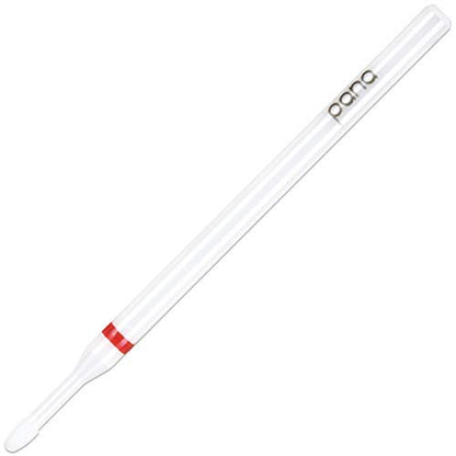 PANA 3/32" Cuticle Clean White Ceramic Nail Carbide Bit – Fine Grit (F) for Precision Nail Care