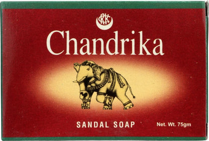 Chandrika Sandal Soap - 75g (Pack of 3) - Natural Ayurvedic Skin Care