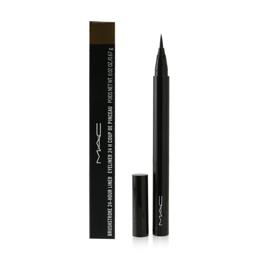 MAC Brushstroke 24 Hour Liner - Brushbrown - 0.67g/0.02oz Longwear Gel Eyeliner - görsel 5