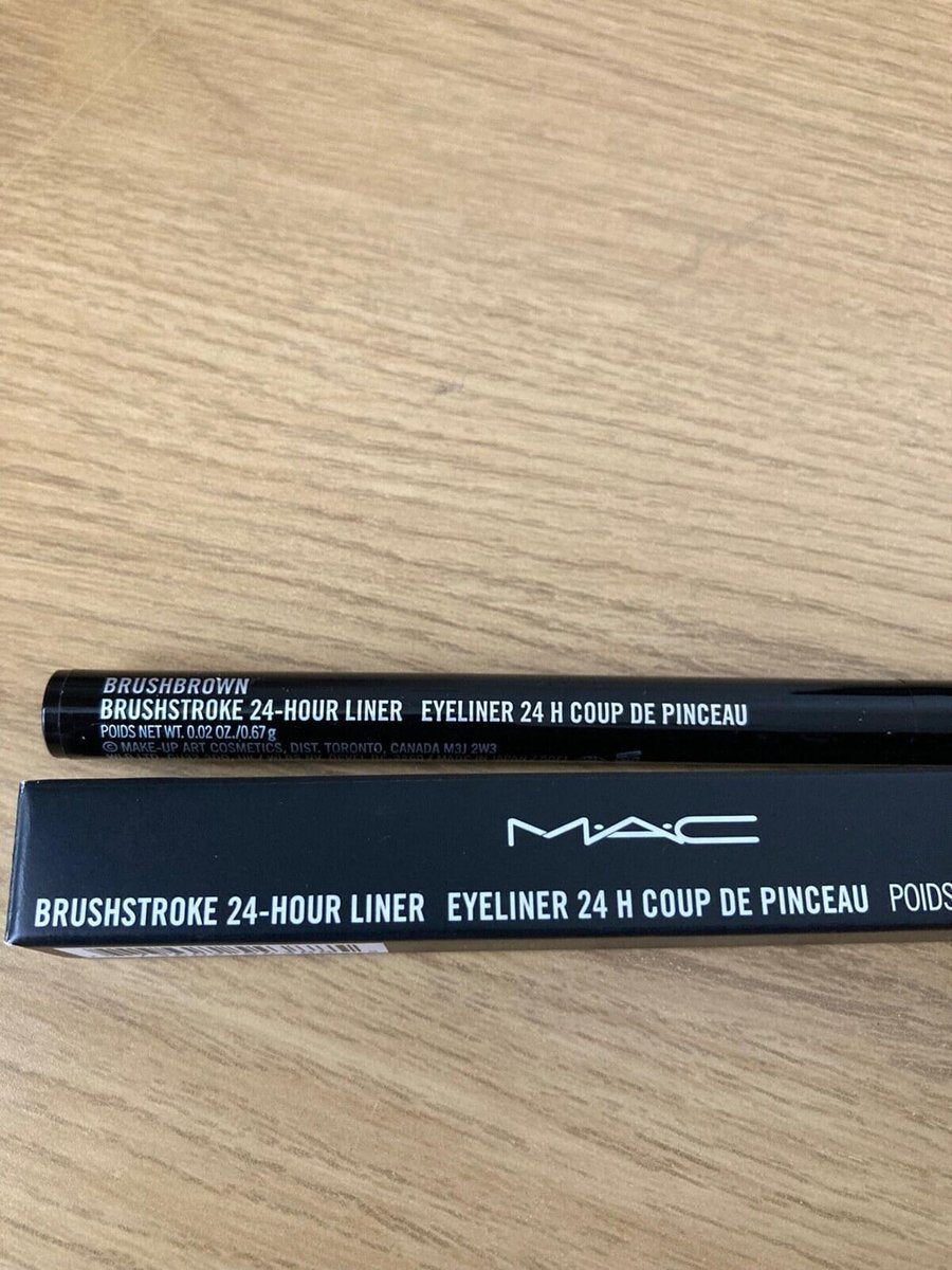 MAC Brushstroke 24 Hour Liner - Brushbrown - 0.67g/0.02oz Longwear Gel Eyeliner - görsel 13