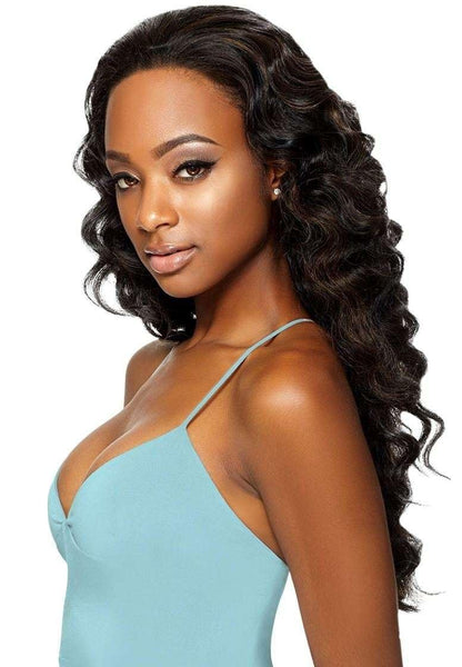 Outre Synthetic Hair Half Wig Quick Weave Ashani (1) - Black Avelisse
