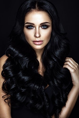 Black Hair Building Fibers – Natural Thickening Concealer for Thinning Hair, Instant Fuller Hair for Women and Men, 0.77 oz - görsel 8