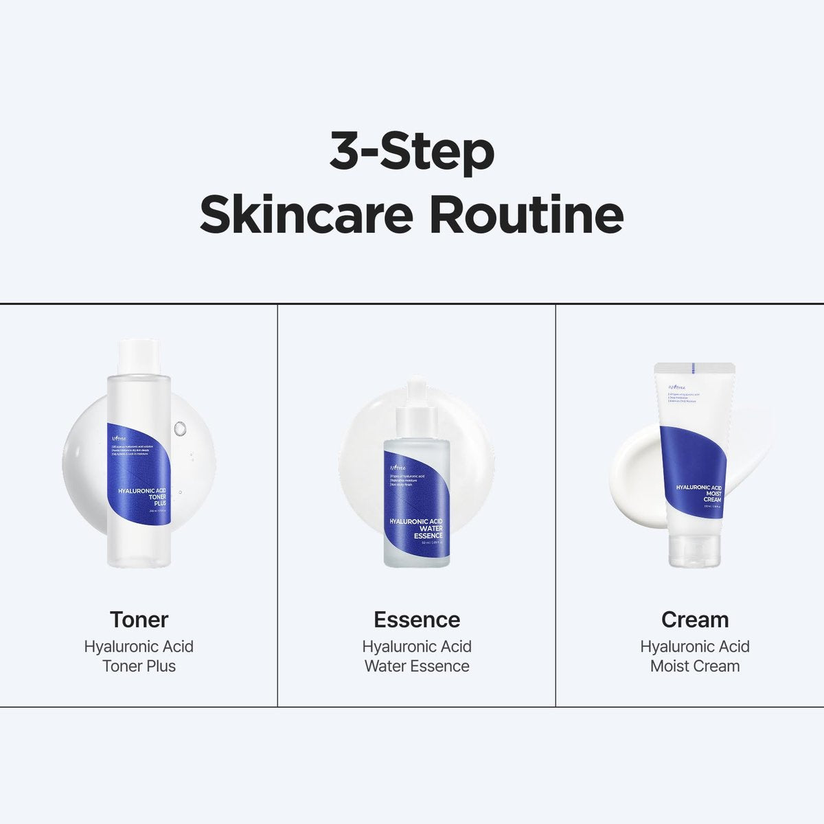 ISNTREE Hyaluronic Acid Moist Cream 100ml - Deep Hydration Face Moisturizer for Dry Skin, Balances Oil & Moisture, Lightweight & Non-Greasy, Fragrance-Free, Korean Skincare Avelisse