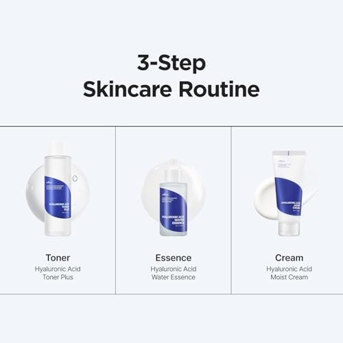 ISNTREE Hyaluronic Acid Moist Cream 100ml - Deep Hydration Face Moisturizer for Dry Skin, Balances Oil & Moisture, Lightweight & Non-Greasy, Fragrance-Free, Korean Skincare Avelisse