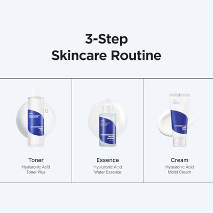 ISNTREE Hyaluronic Acid Moist Cream 100ml - Deep Hydration Face Moisturizer for Dry Skin, Balances Oil & Moisture, Lightweight & Non-Greasy, Fragrance-Free, Korean Skincare Avelisse