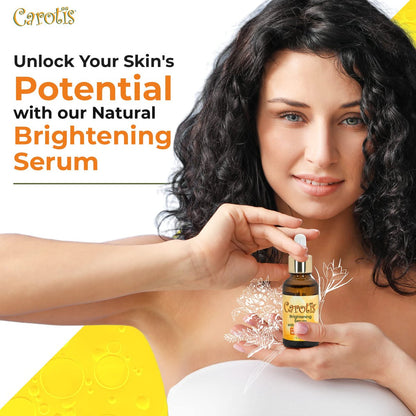 CAROTÏS Skin Brightening Serum with Carrot Oil & Vitamin A – Dark Circles, Wrinkles & Spots Corrector, 30 ml Avelisse