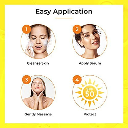 CAROTÏS Skin Brightening Serum with Carrot Oil & Vitamin A – Dark Circles, Wrinkles & Spots Corrector, 30 ml Avelisse