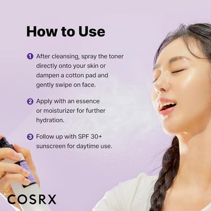 COSRX AHA/BHA Treatment Toner - 5.07 fl.oz (150ml) - Facial Exfoliating Spray for Whiteheads, Pores & Uneven Skin - Korean Skin Care, Not Tested on Animals Avelisse