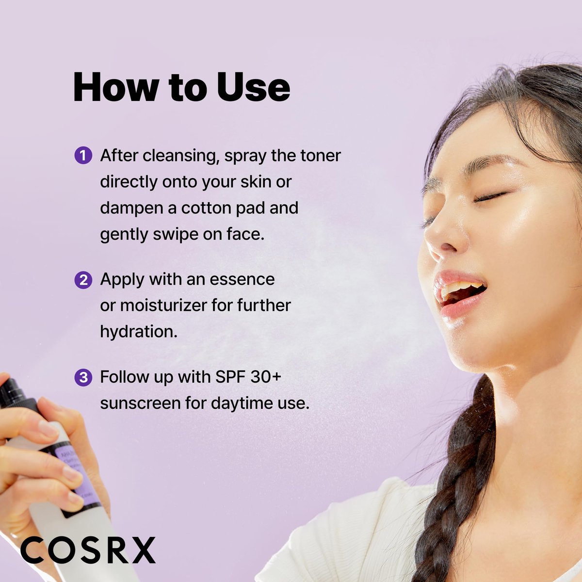 COSRX AHA/BHA Treatment Toner - 5.07 fl.oz (150ml) - Facial Exfoliating Spray for Whiteheads, Pores & Uneven Skin - Korean Skin Care, Not Tested on Animals Avelisse