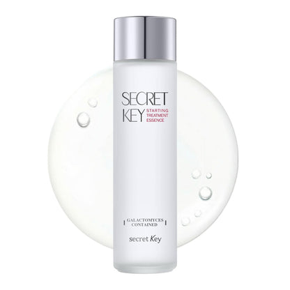 Secret Key Starting Care Essence Toner – Galactomyces Ferment Filtrate with Adenosine for Radiance Glass Skin, Hydrating Essence, Helps Improve Uneven Skin Tone, Korean Skin Care, 5.24 Fl Oz Avelisse