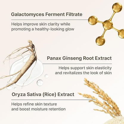 Secret Key Starting Care Essence Toner – Galactomyces Ferment Filtrate with Adenosine for Radiance Glass Skin, Hydrating Essence, Helps Improve Uneven Skin Tone, Korean Skin Care, 5.24 Fl Oz Avelisse