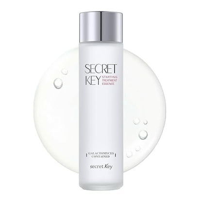 Secret Key Starting Care Essence Toner – Galactomyces Ferment Filtrate with Adenosine for Radiance Glass Skin, Hydrating Essence, Helps Improve Uneven Skin Tone, Korean Skin Care, 5.24 Fl Oz Avelisse
